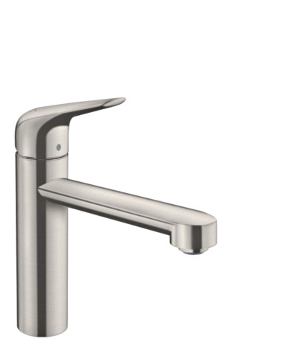 https://raleo.de:443/files/img/11eeea402fd1f70092906bba4399b90c/size_l/Hansgrohe-HG-Spueltischmischer-120-Focus-M42-1jet-edelstahl-optik-71806800 gallery number 1